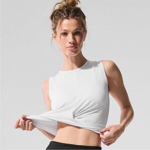 White Sleeveless Women's Top